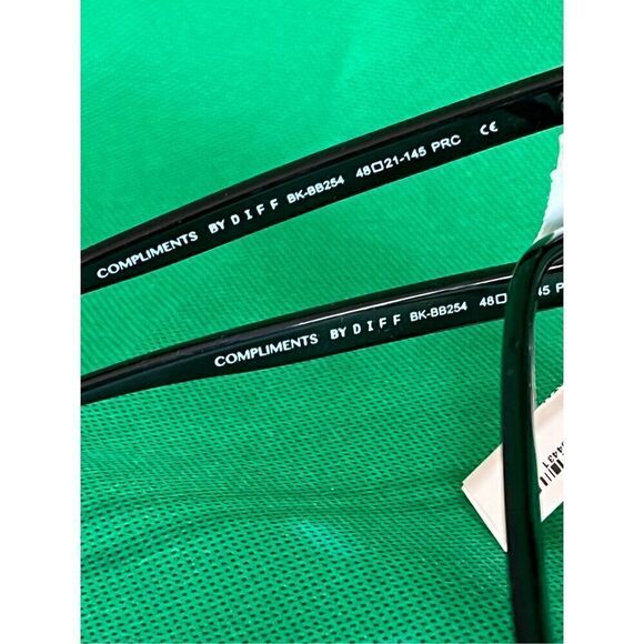 Compliments by DIFF Cooper Blue Light Geometric Glasses - Picture 6 of 12